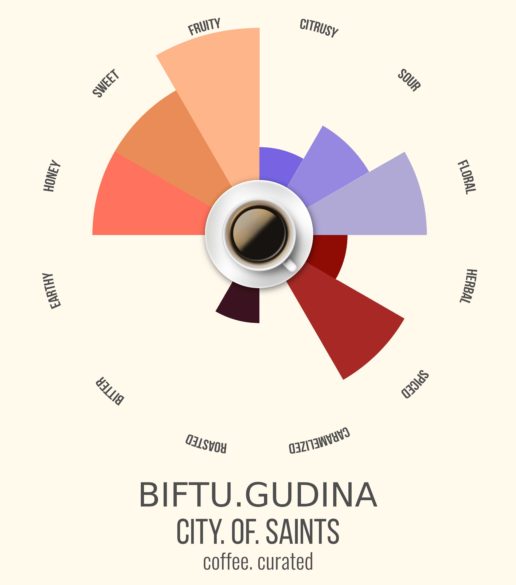 Biftu Gudina, City of Saints Coffee Roasters, coffee. curated.