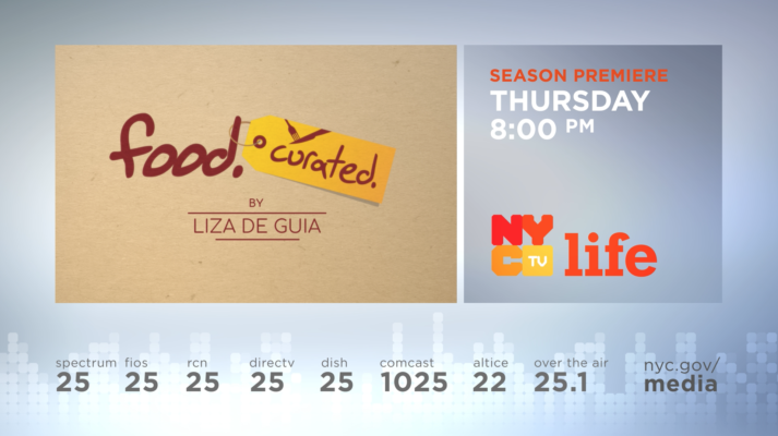 food. curated. premiere schedule on NYC Life