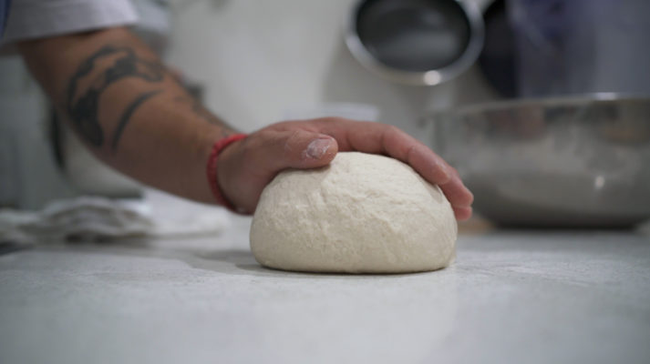 Bordertown Tortilleria's Chef Jorge Aguilar Making Dough